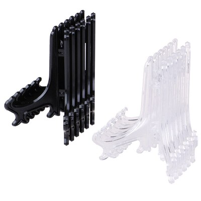 12 Pcs Portable Picture Frames Photo Book Pedestal Holder Di