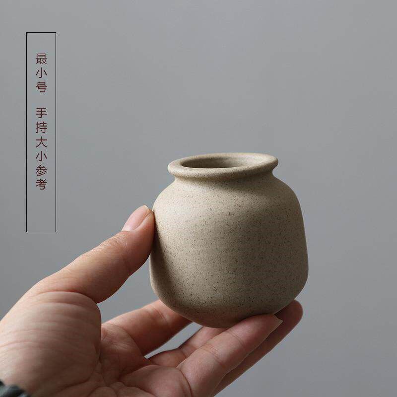 Nordic Minimalism Vase Retro Art FlowersVases Wood Plants Po