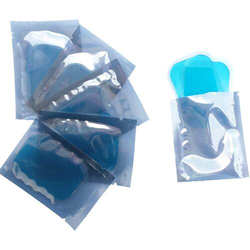 50/100 PCS Replacement Gel Pads For EMS Trainer Abdominal Mu