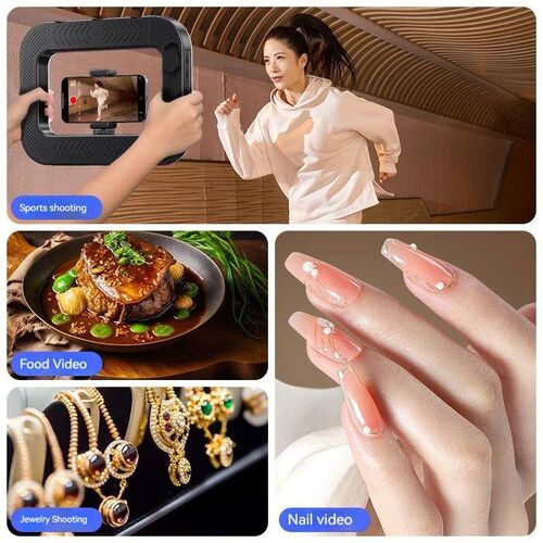 Three-color dimming, ring rabbit cage fill light selfie live