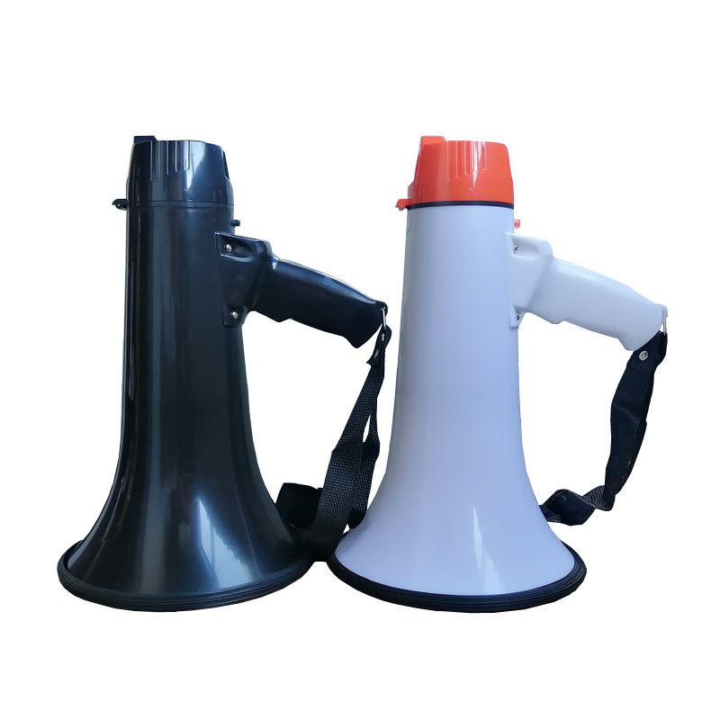 30W手持扩音喇叭充电USB插卡叫卖器促销宣传0秒录音高音喊话器