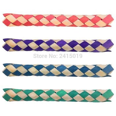 Free ship pc cheap Chinese finger trap magic trick joke toy