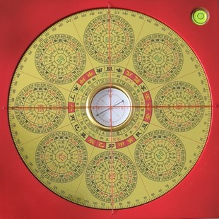 八宅明镜二十四山所主星象东西四宅精准布局立向阳宅三要罗盘六寸