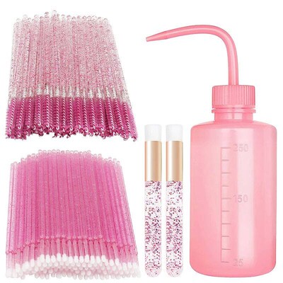 HOT 153 Pcs Crystal Makeup Brushes Tool Set Lash Shampoo