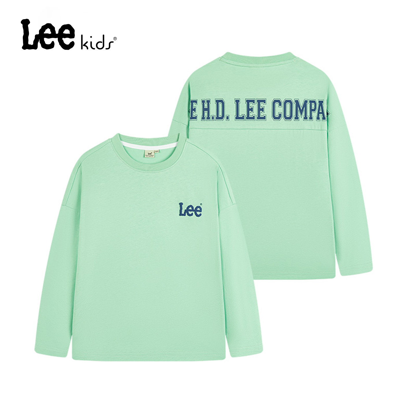 Leekids春秋透气儿童长袖T恤