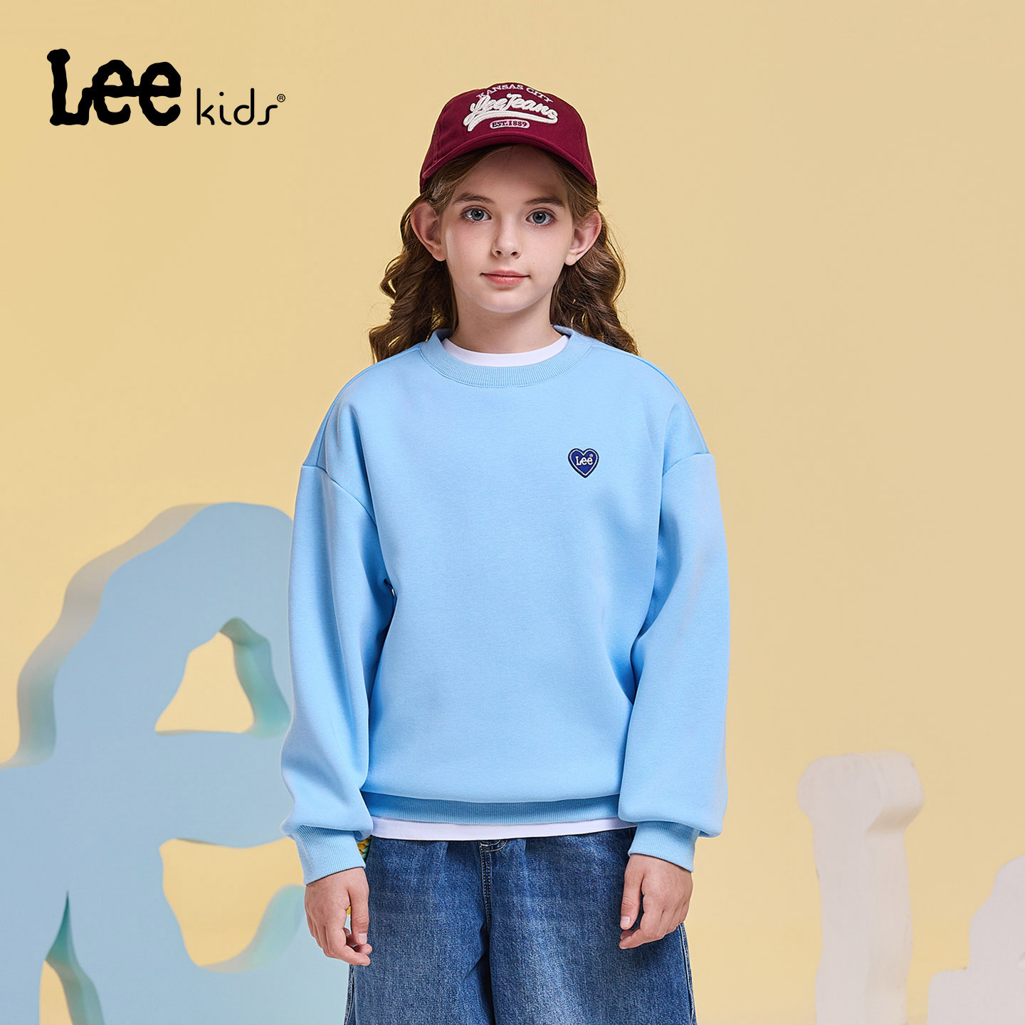 Leekids加绒亲肤男女童卫衣