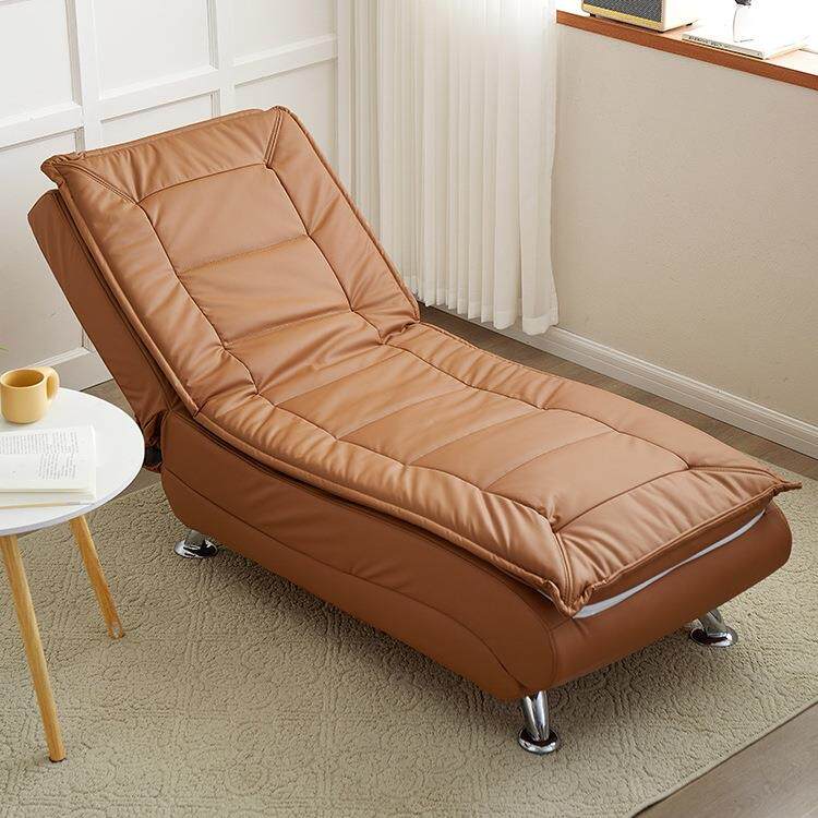 贵妃躺椅懒沙单发985可躺可睡房间卧室太妃小户型人电动人折叠沙