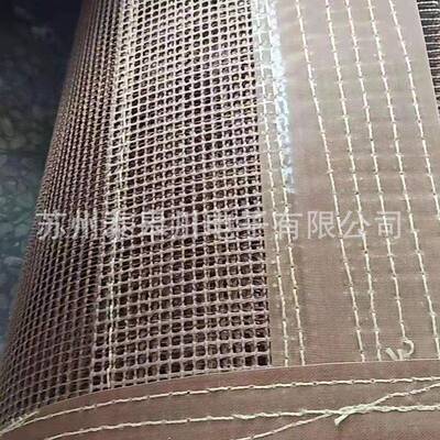 特氟龙送输HWI带铁布带氟龙网带网高格温输送带