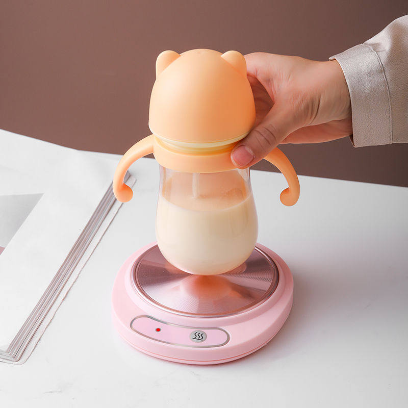 恒温加热杯垫可烧水100度温度可调节保温垫底加温水暖暖杯55度