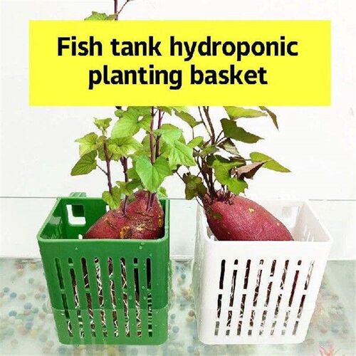 Plastic Aquarium Hooks Planter Cups Planter Baskets Hanging
