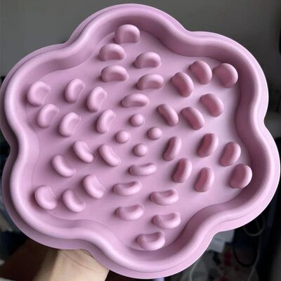 Silicone Pet Licking Pad Cat and Dog Slow Food Non-slip Plac