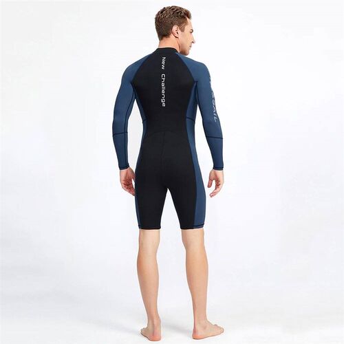 Neoprene Diving Suit with Zipper Mens Snorkeling Surfing Swi