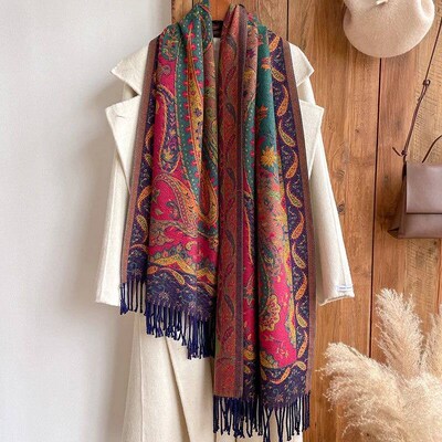 2024 New Fashion Winter Warm Thick Soft Cashmere Luxury Bran