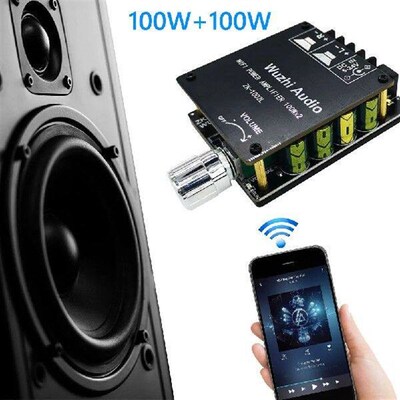 ZK-1002L Mini 2x100W Audio Power Amplifier Board Stereo
