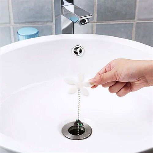 1~5Pcs Pipe Dredging Brush Bathroom Hair Sewer Sink
