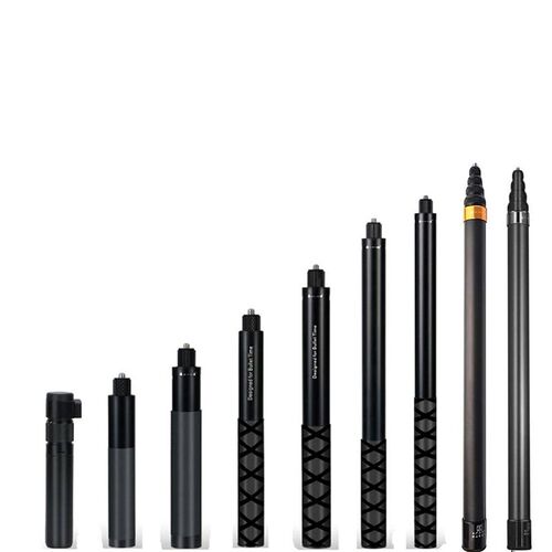 Aluminum Invisible Extended Edition Selfie Stick for Insta36