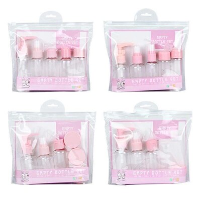 Portable Travel Refillable Empty Bottle Set Essence Shampoo