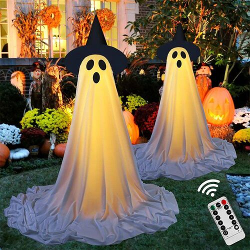 Light Up Ghot Halloween Decoration Outdoor Ghot Decoration S