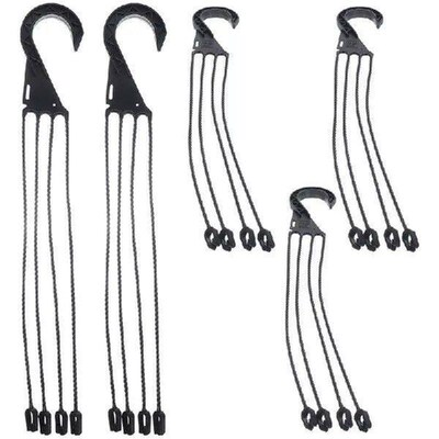 5pcs Green Radish Wall Hanging Hanging Basket Pot Water