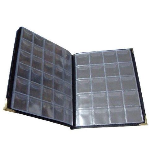10 Pages 250 Pockets Albums Mini Penny Coin Storage Bag