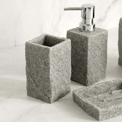 Bathroom Accessories Single Imitati Granite Iiquid Soap Disp