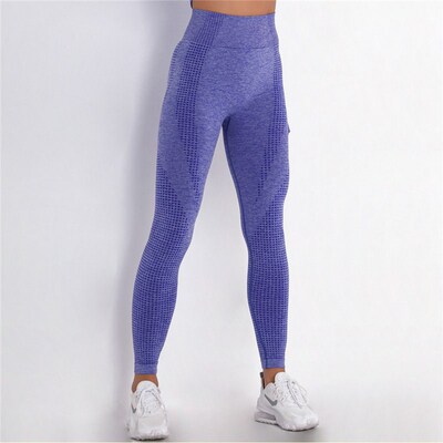 Rooftrellen 10%Spandex Seamless Leggings Women Fitness Leggi