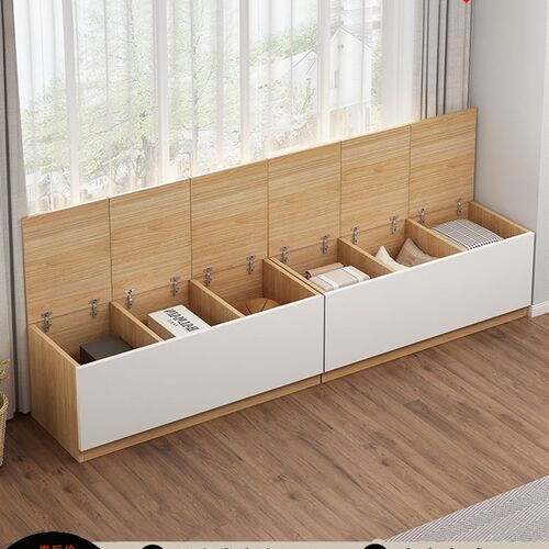 Window flip over storage cabinet tatami balcony sofa chair
