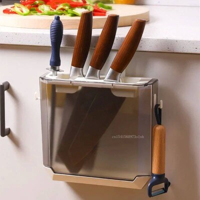 New Knife Holder Wall Mounted  Knife Holder Kitchen Accessor