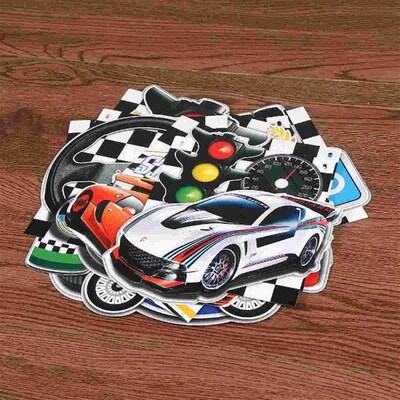 Race Themed Birthday Party Decoration Racing Banner