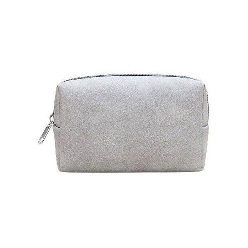 Leather Digital Accessories Bag Solid Color Portable