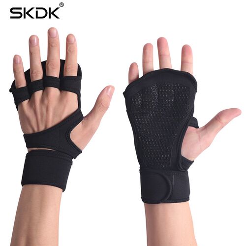 New Training Gloves Fitness Gym Hand Palm Protector Gloves