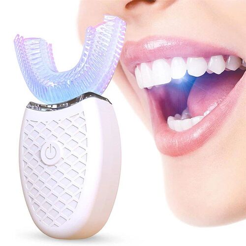 U-Type Toothbrush 360 Intelligent Silicon Head Electric