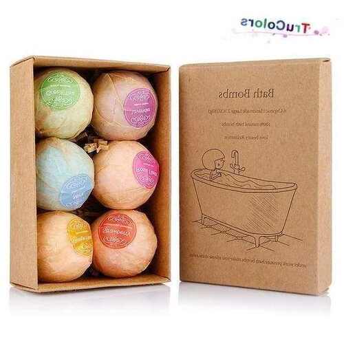 冲冠 Salt Ball Set Essential Oil Bath Bomb SkinCare Cleaner