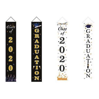Graduation Decoration Couplets Banner Front Door Curtain