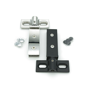 淋浴房玻璃门配件30不锈钢上下轴浴室门飞机夹旋转门轴天地夹子