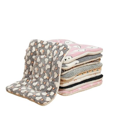 Pet Cushion Fall And Winter Warm Dog Kennel Cat Dog Printin