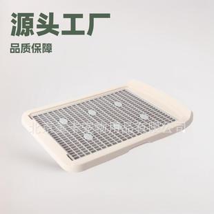 美卡狗厕所全替换款加大尺寸带排水孔易清洁带脚蹬便携式狗厕所