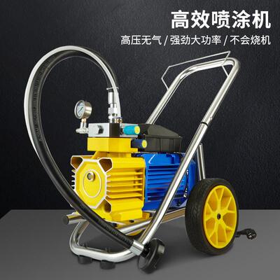 气小型多功/能喷漆机110220V大胶功率手提喷油漆乳WSJ漆腻子无喷