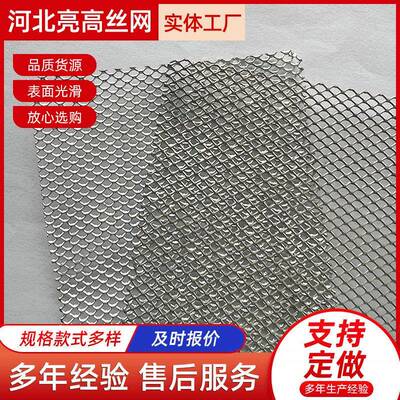 家菱OLU形不伸锈钢拉网小孔厂网金属板网建装饰吊筑顶防护网过滤