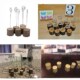 Wedding Table Name 10pcs Holder Base Number Party Wooden