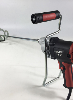 多力士81002(D311P) 腻子粉搅拌机油漆涂料面粉搅拌器打灰机8W