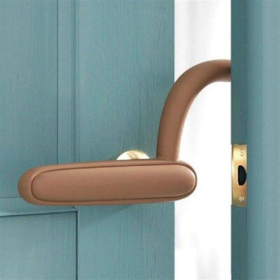 New Silicone Door Knob Covers Anti Back Collision
