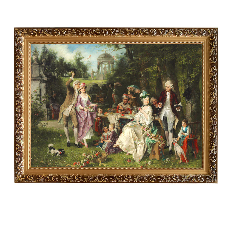 酒店配画欧式人物装饰画宫廷人物贵妇高清喷绘定可以做尺寸有框画,家居饰品,油画,淘宝优惠券,粉丝福利购,淘宝优惠卷