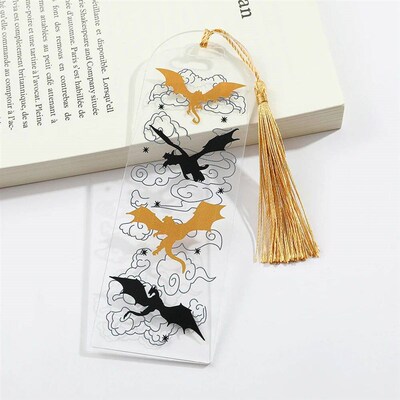 Fourth Wing Violet Dragon Rider Bookmark,Perfect Reading Ac