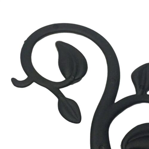4 Pieces Curtain Rod End Durable Drapery Rail Pole Head Cap