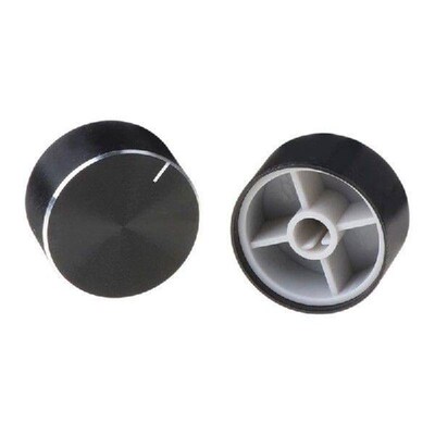 2Pcs 25x13mm D Rotary Potentiometer Knob Volume Control For