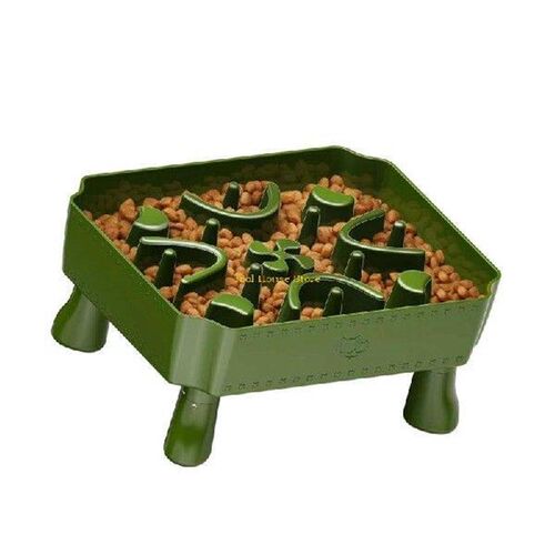 Interactively Slow Eating Cats Bowl Fun Interactively