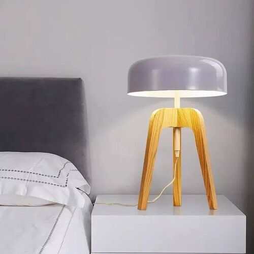 Standing Light Classical Wood Foyer Floor Lamp E27 Bulb Home