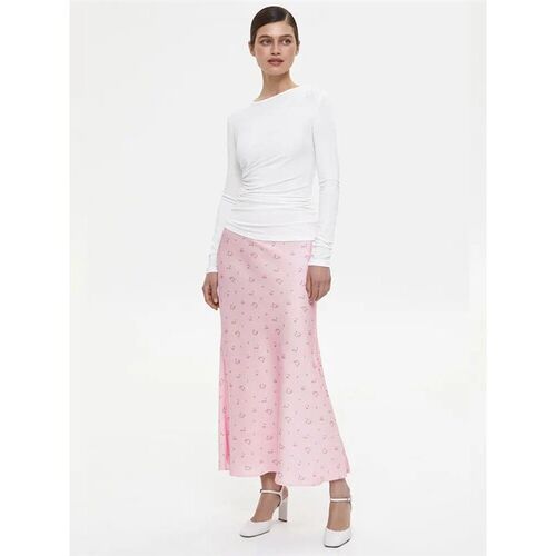 Toy Summer Printed Fahion Long Skirt For Women High Wait Con
