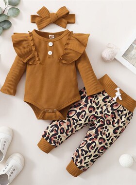 3Pcs Newborn Girl Clothes Set 3 Months Baby Girl Clothes Tod